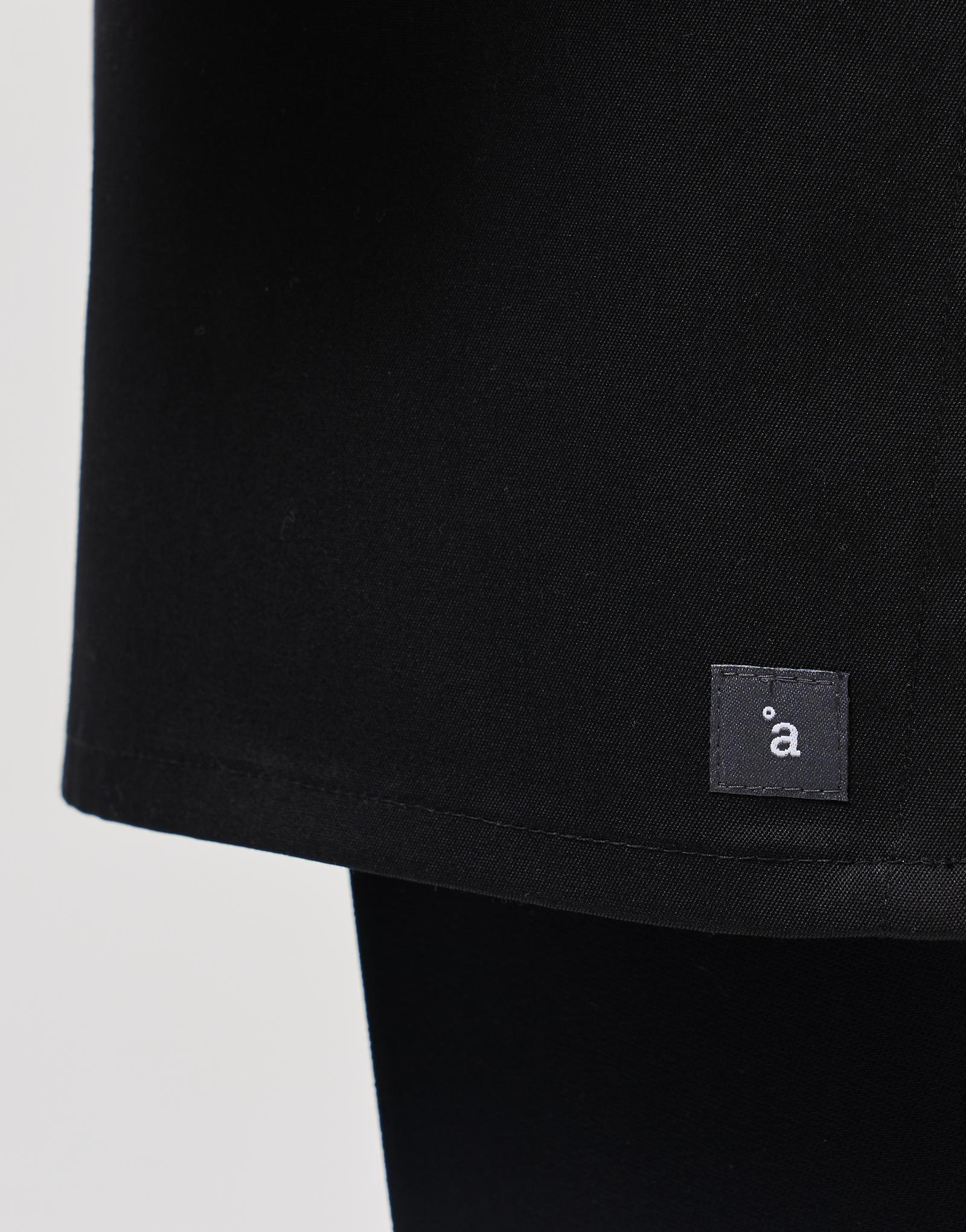 Comfortable neck bib apron 33 AA2042 Black