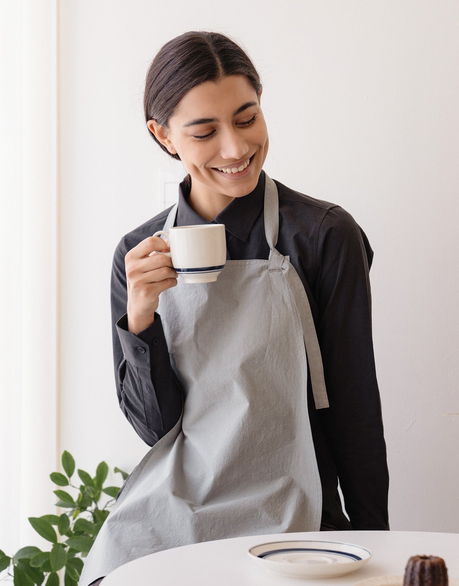 Page neck strap guest apron #AA2010 Sage garden