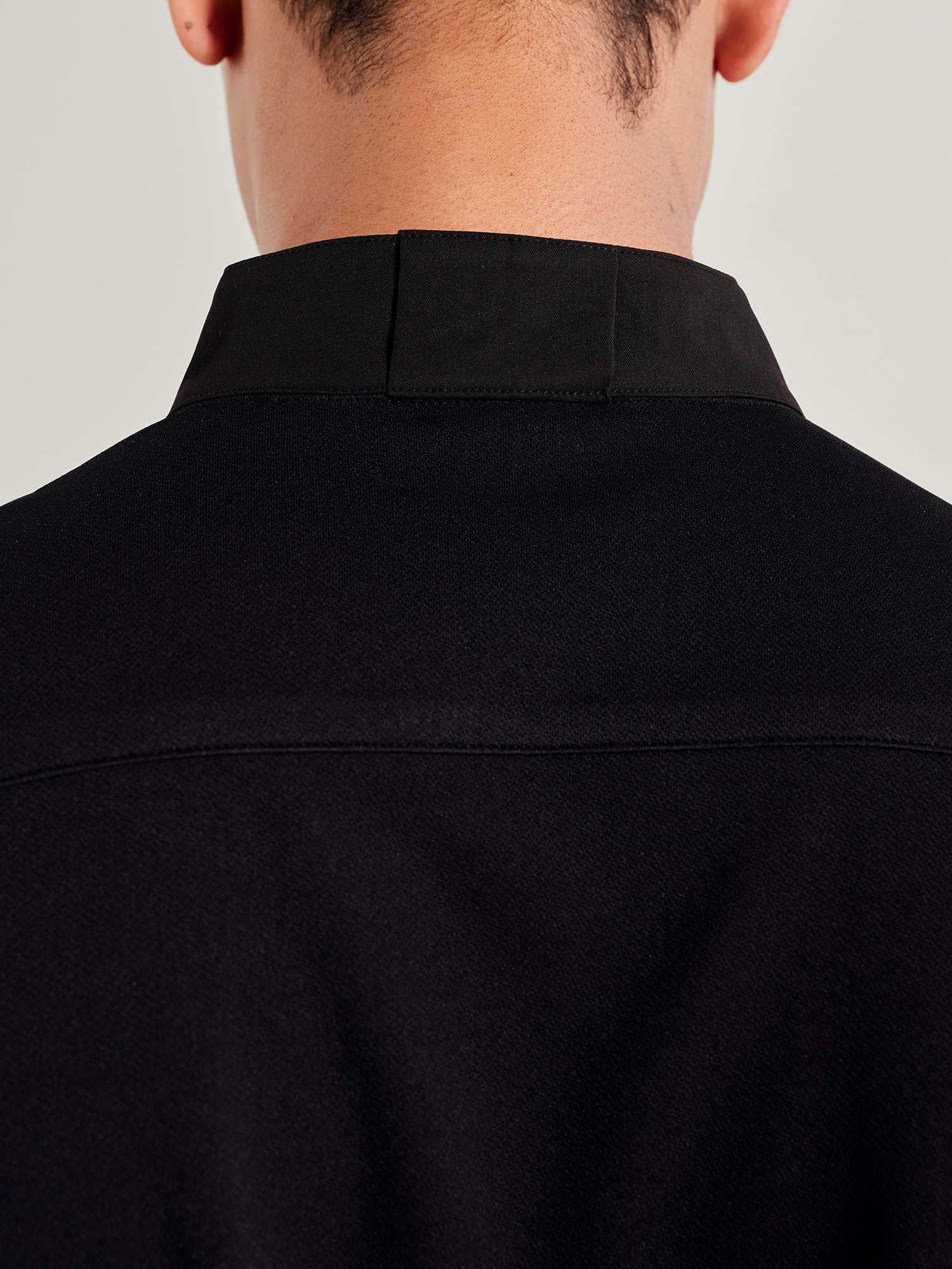 [AMN] Muyon aero stretch chef coat #AJ2064 Black