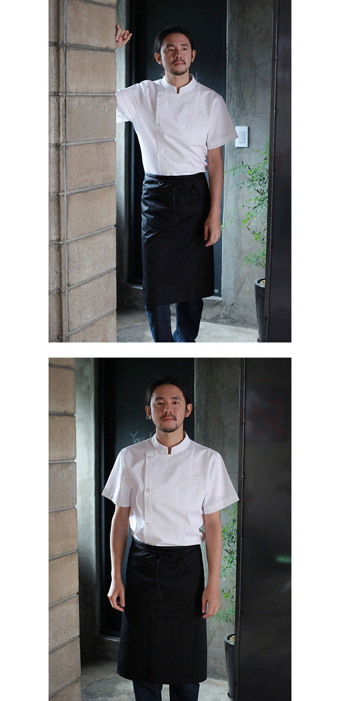 Manteau de chef en coton Nouveau #AJ2013