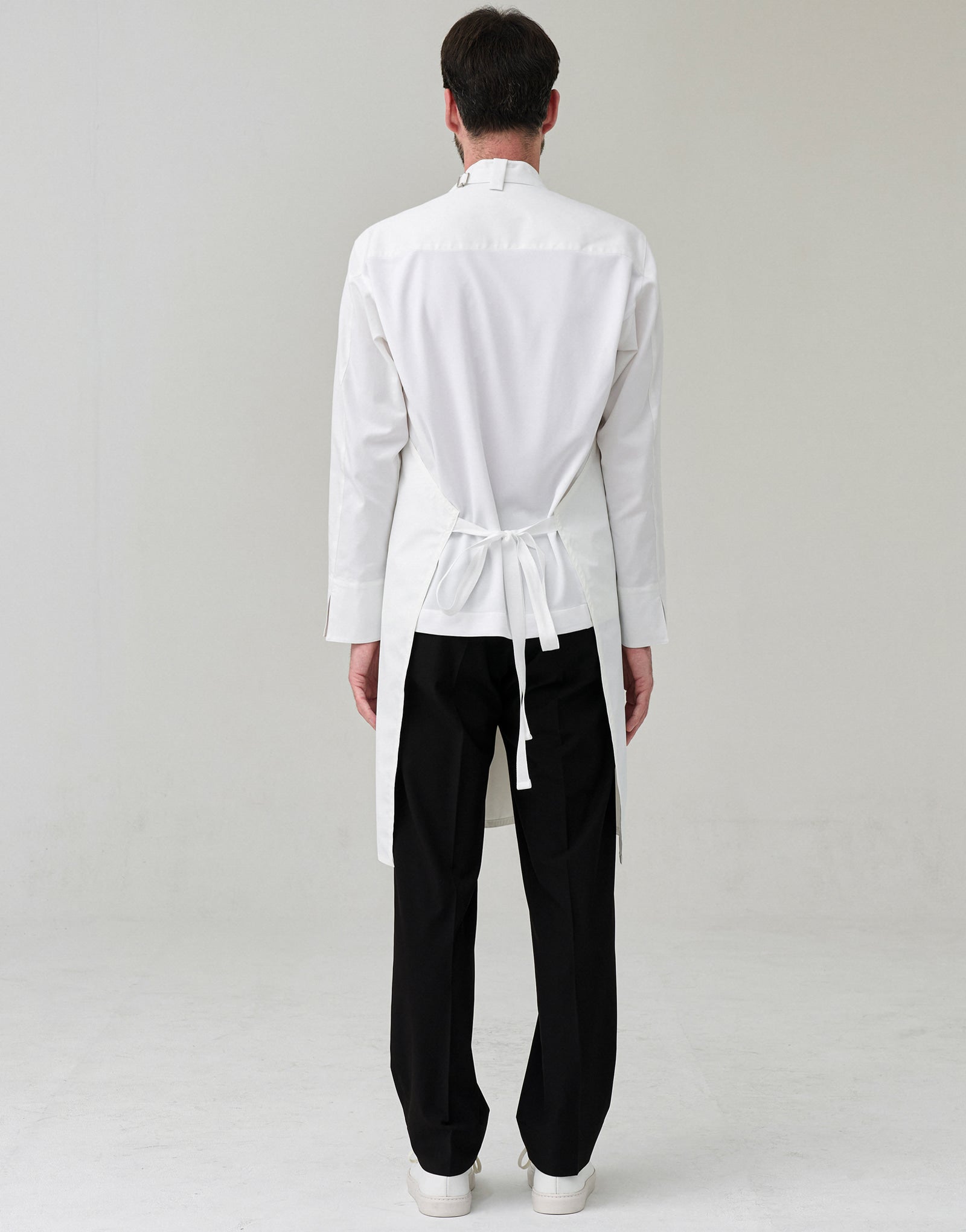 Oil & water proof lite apron #AA2040 White