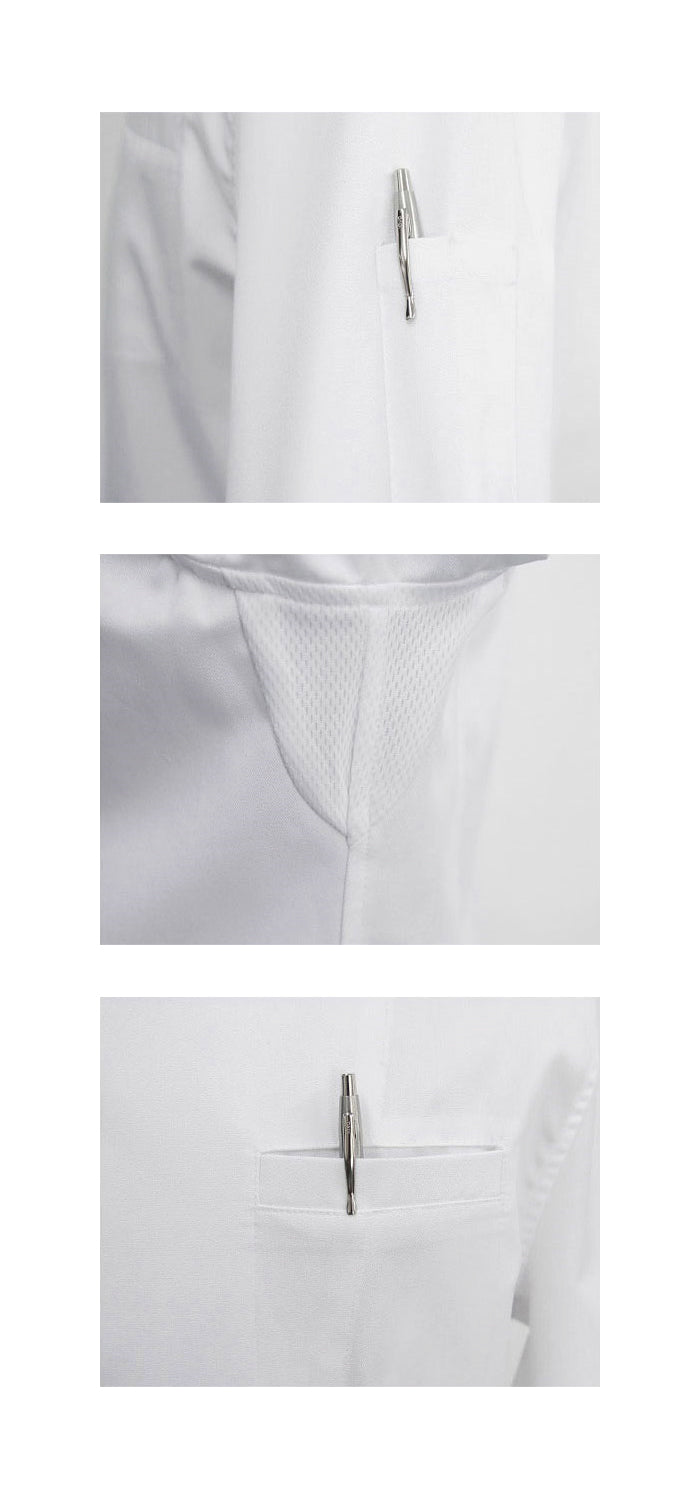 Basic chef coat #AJ1527 White