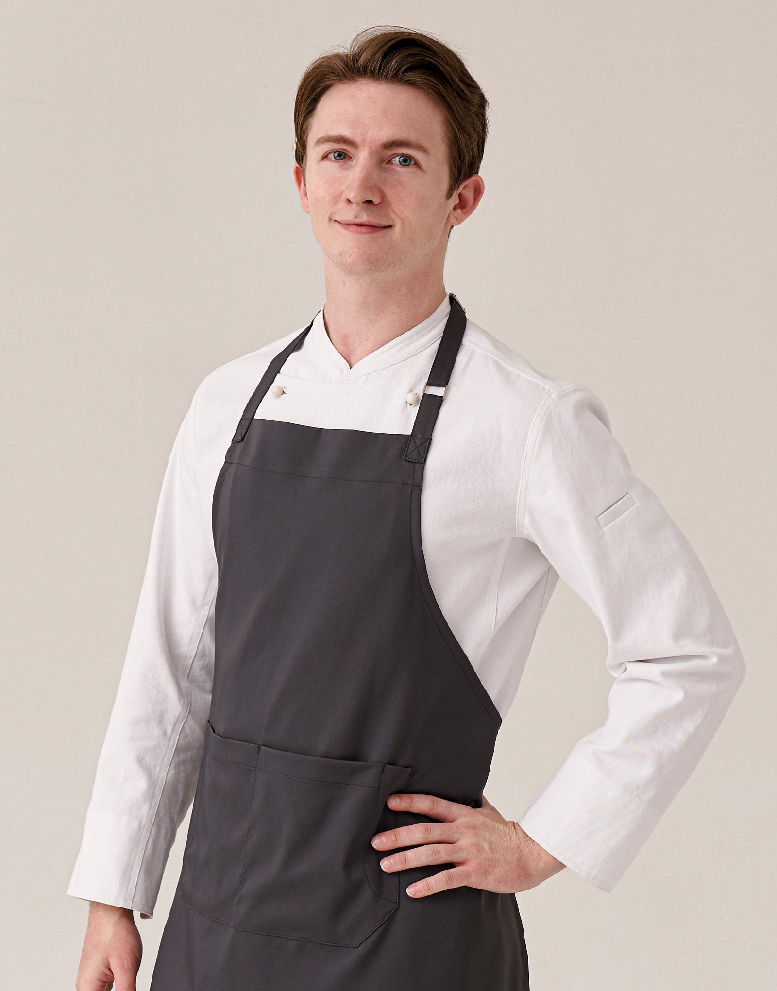 Colmar wrinkle-free neck strap apron #AA1962 Graphite