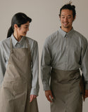 MOI Front slit waist apron #AA2004 Light Khaki