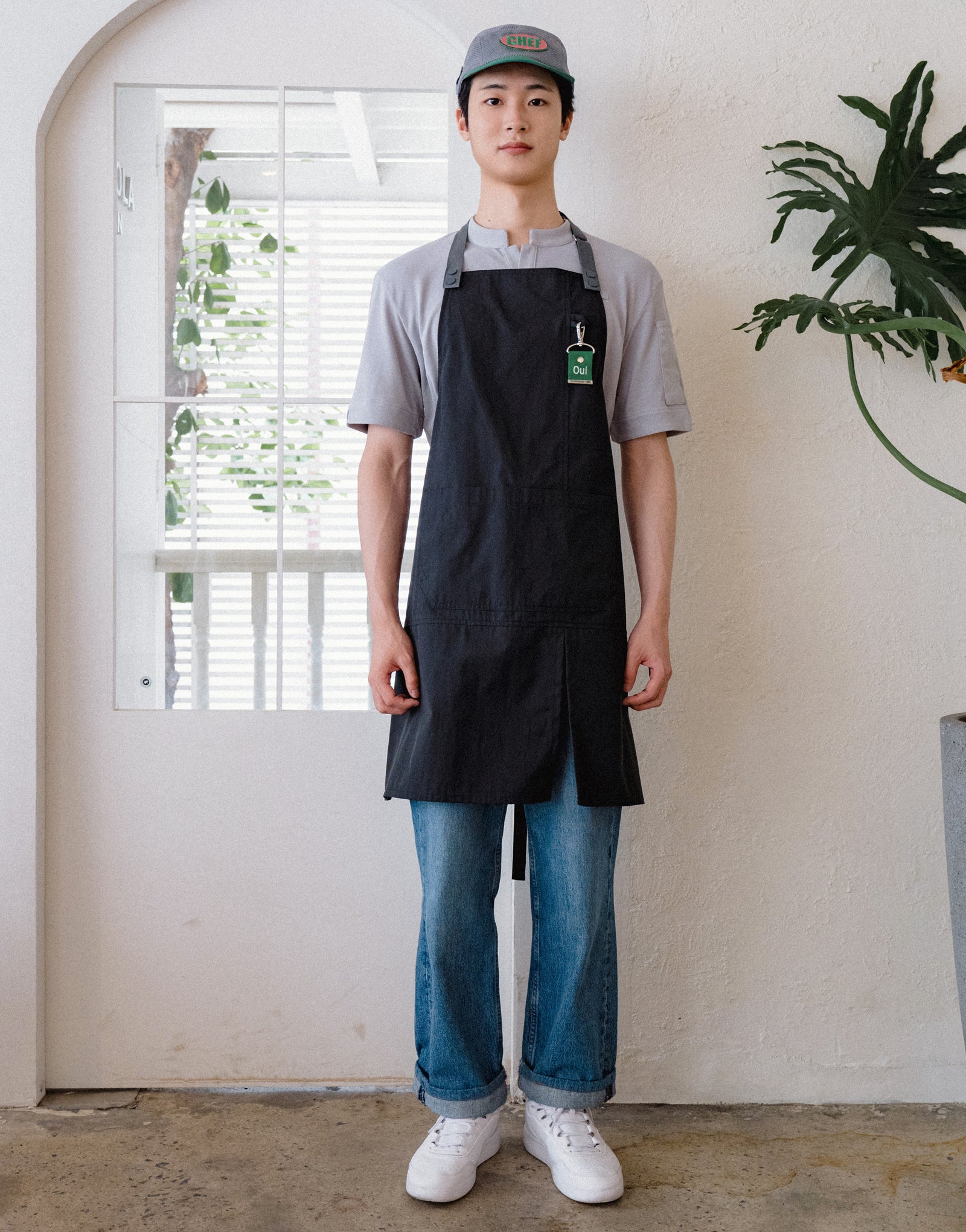 Lego strap change apron #AA1983 Black