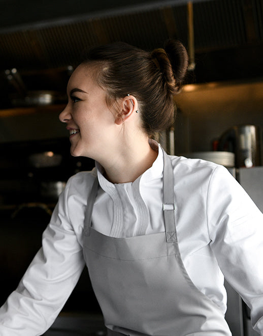 Marane stretch women chef coat #AJ1954