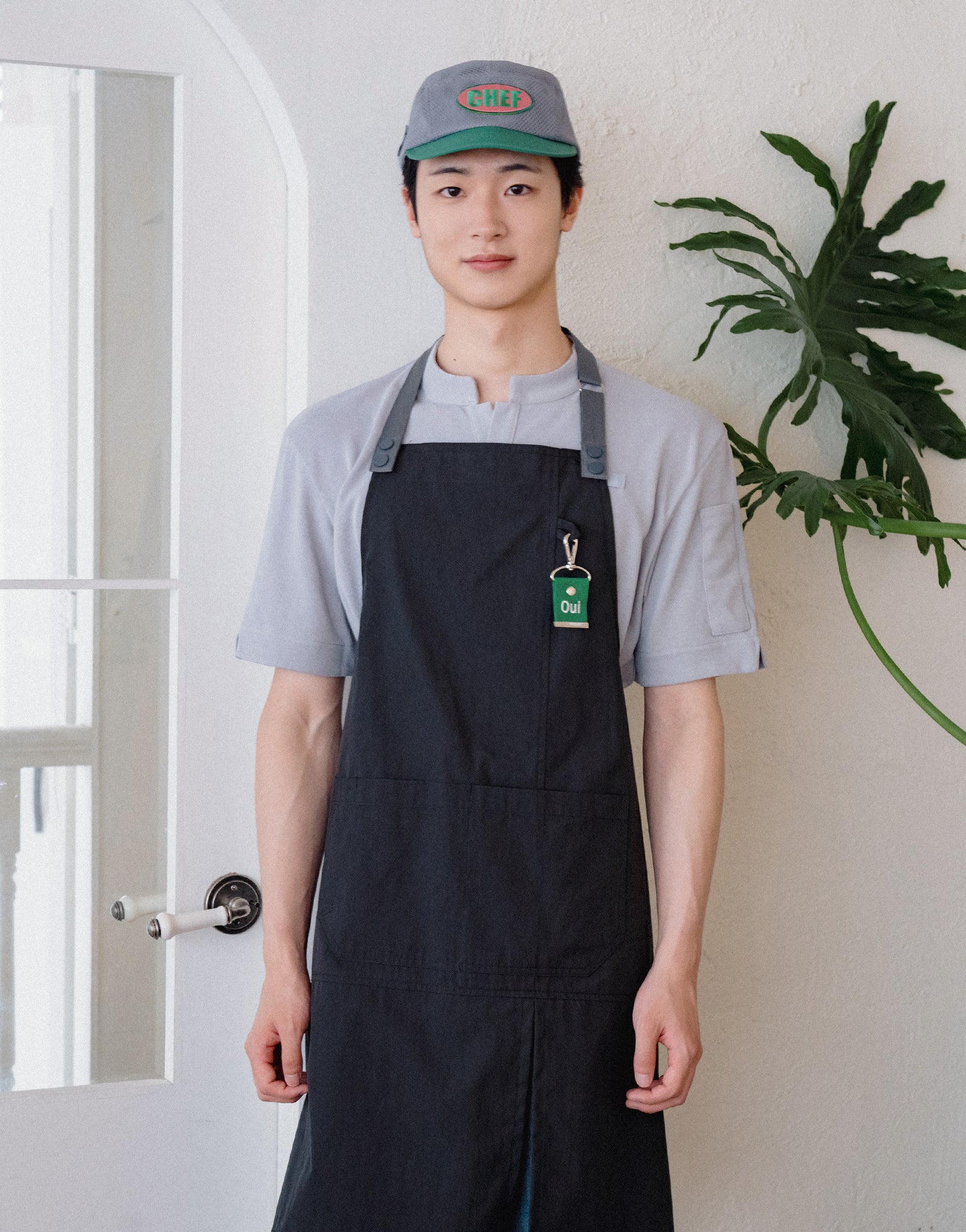 Lego strap change apron #AA1983 Black