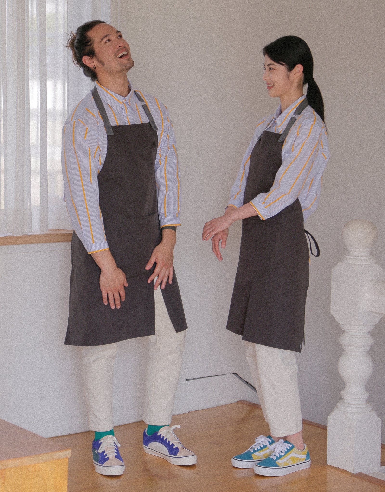 Lego strap change apron #AA1983 Dark grey