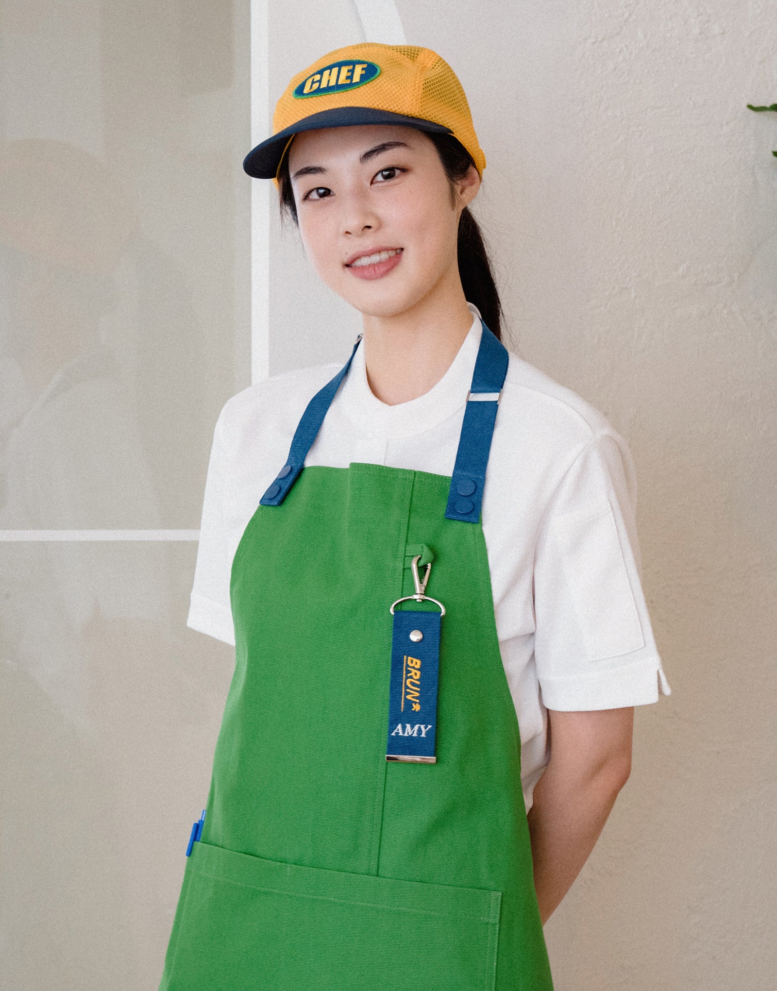 China kara one button PK T-shirt #AT1997 Ivory