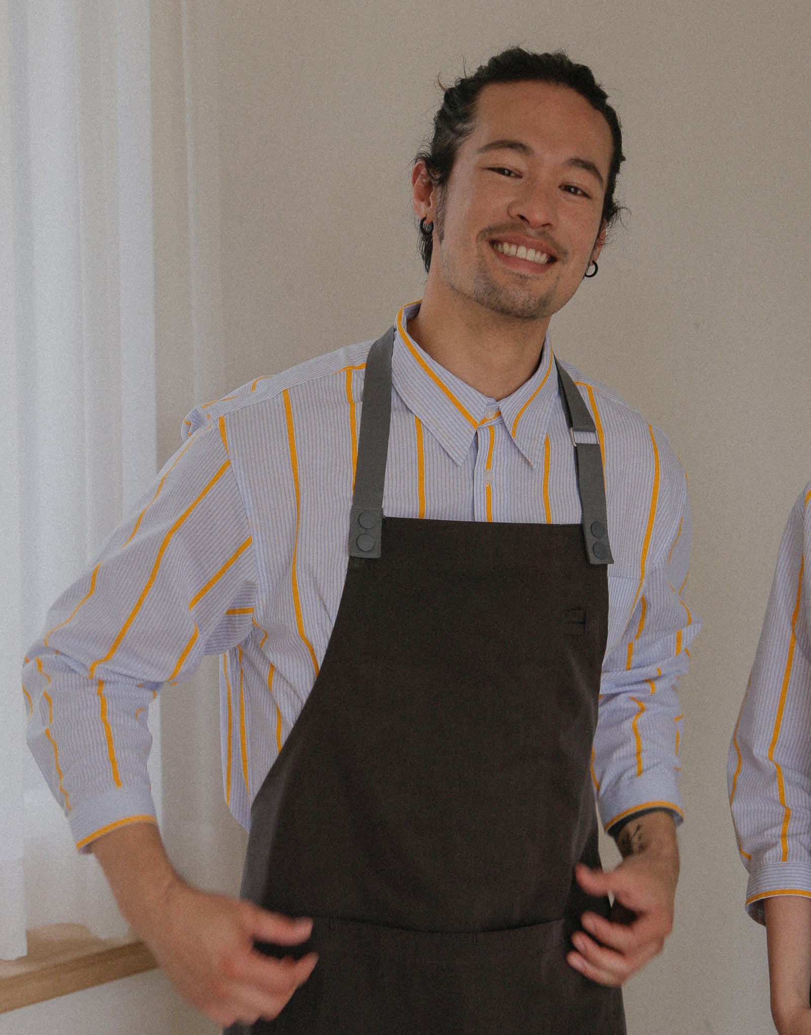 Lego strap change apron #AA1983 Dark grey