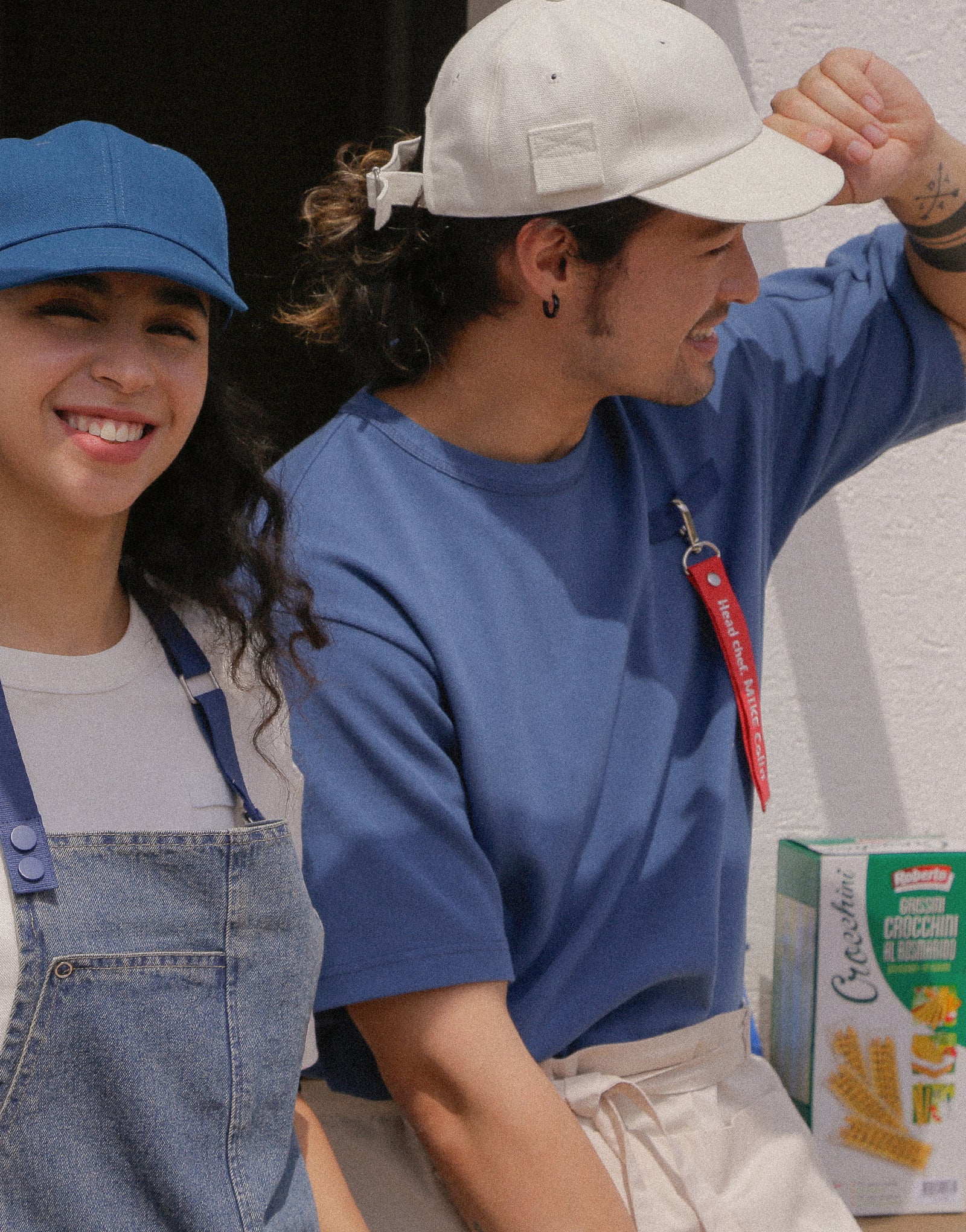 Oxford pencil holder cotton ball cap #AH1995 Ivory