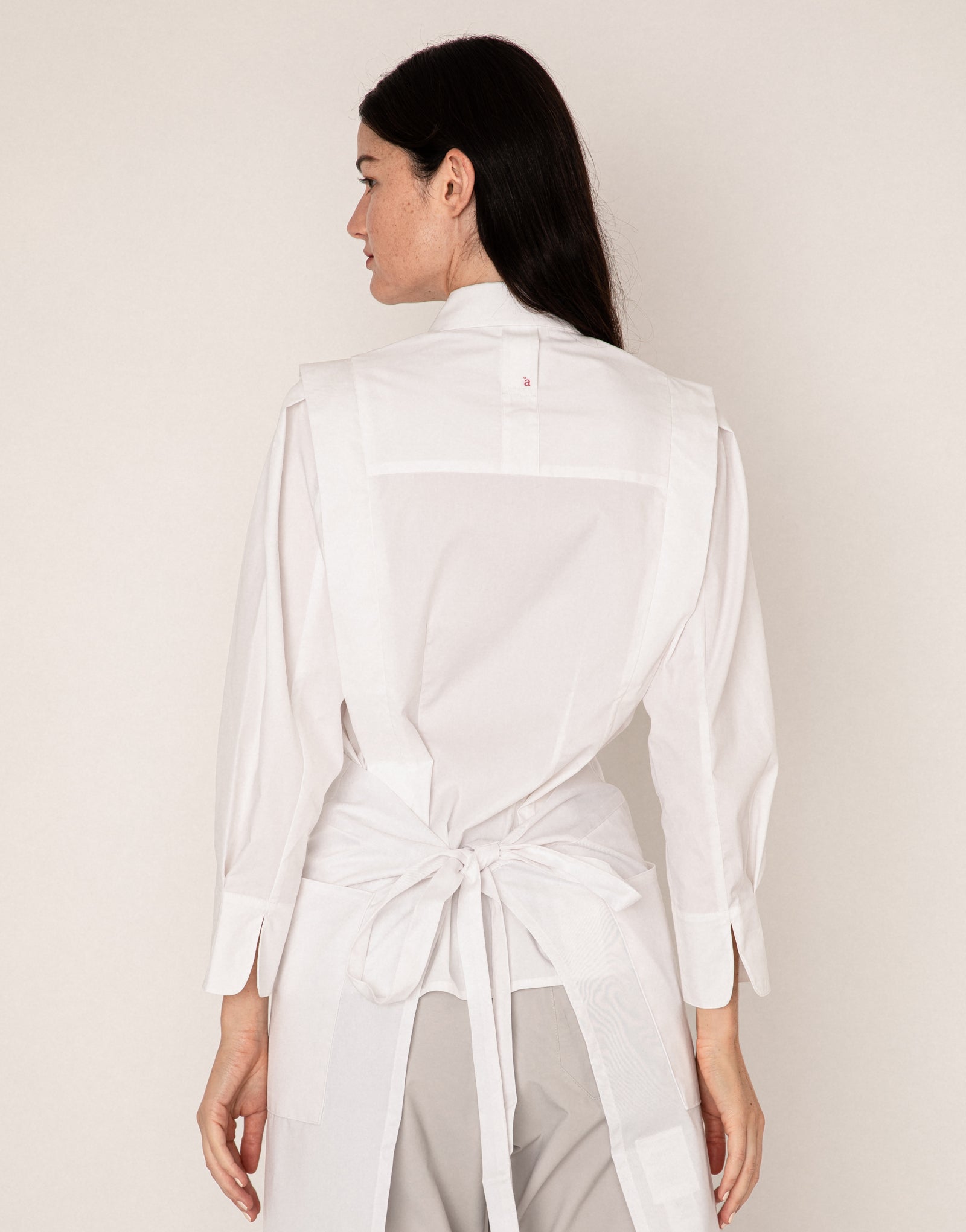 Blanche over collar women chef coat #AJ1985
