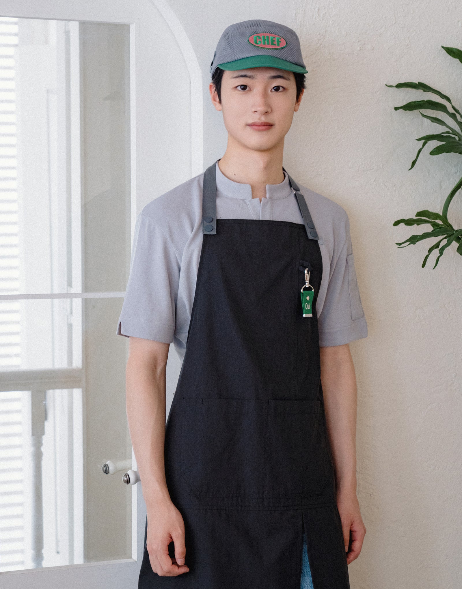 Lego strap change apron #AA1983 Black