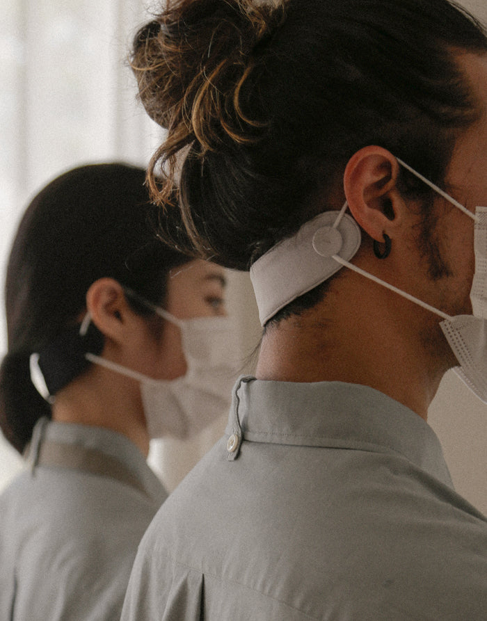 Ear protection mask strap #AA2000 Dark Navy