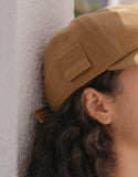 Oxford pencil holder cotton ball cap #AH1995 Camel brown