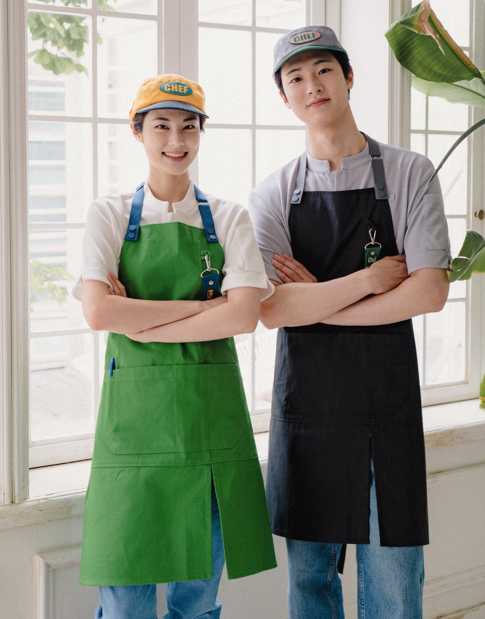 Lego strap change apron #AA1983 Black